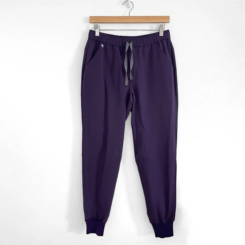 Figs Tansen Jogger Scrub Pants Limited Edition Purple Shadow Small Short